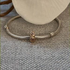 Pandora 14K Big Roses Spacer